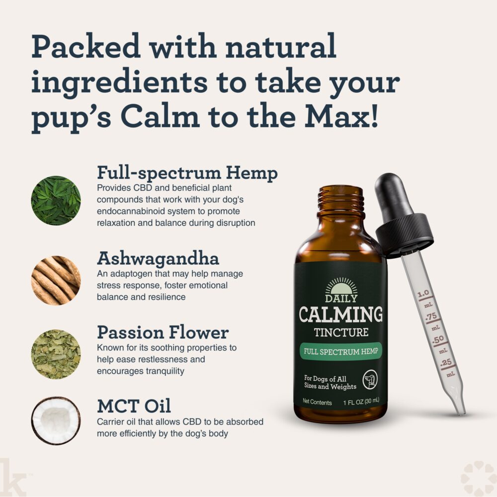 kradle CBD pet supplements tincture